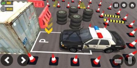 新警车停车训练3D