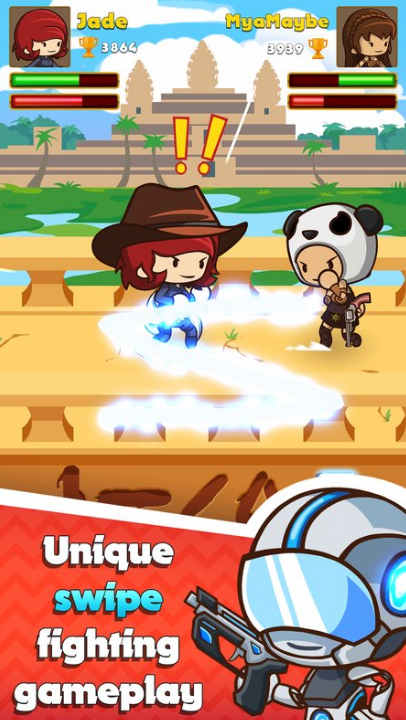 滑动战斗机英雄