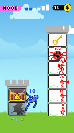 超级英雄火柴人