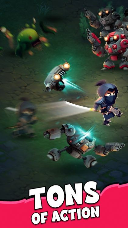 Ninja Alien: Survival Arena
