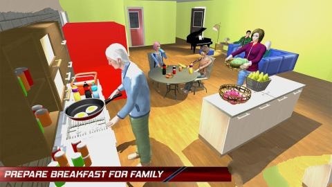 爷爷模拟器游戏