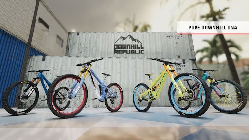 山地自行车模拟器手机版(DownHill Republic)