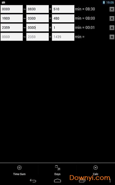 时间计算器app(calctime)