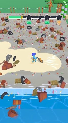 打扫海滩 打扫海滩