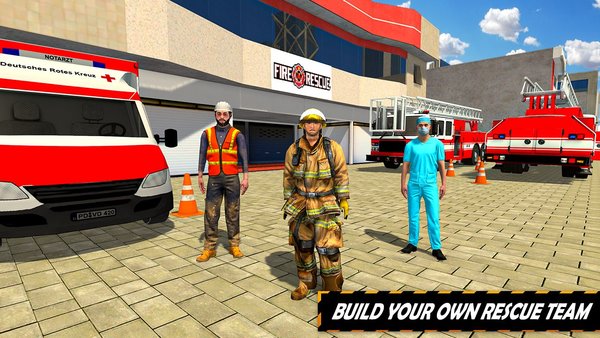 FIRE TRUCK 911 RESCUE & AMBULANCE 1122 RESCUE GAME