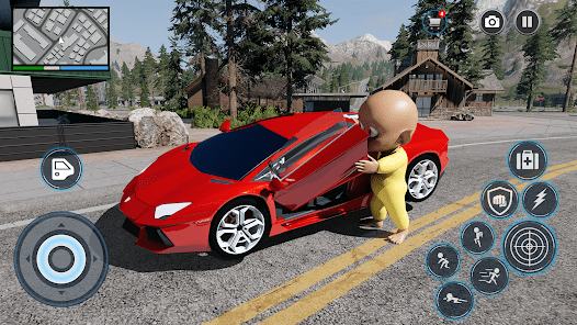 黄衣宝宝绳索英雄最新版(Baby Rope)