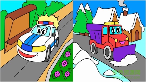 宝宝画汽车