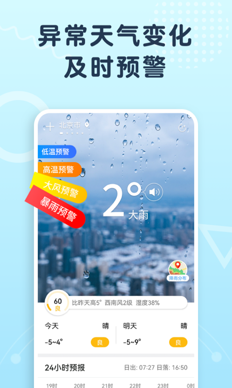 关心天气