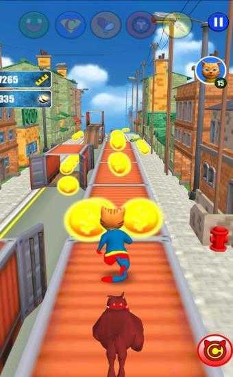 超级英雄猫酷跑