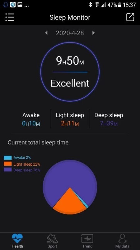 乐动健康手环app