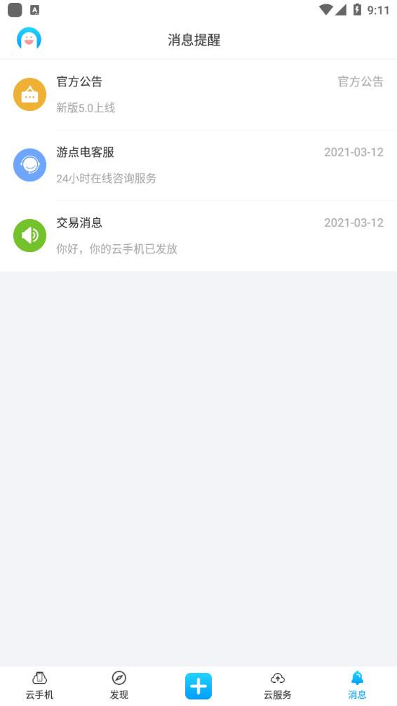 游点电