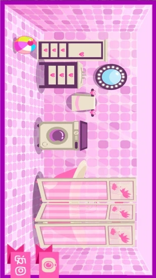 芭比公主城堡房间装饰 芭比公主城堡房间装饰