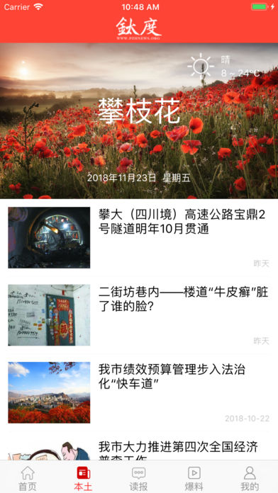 非钒钛度