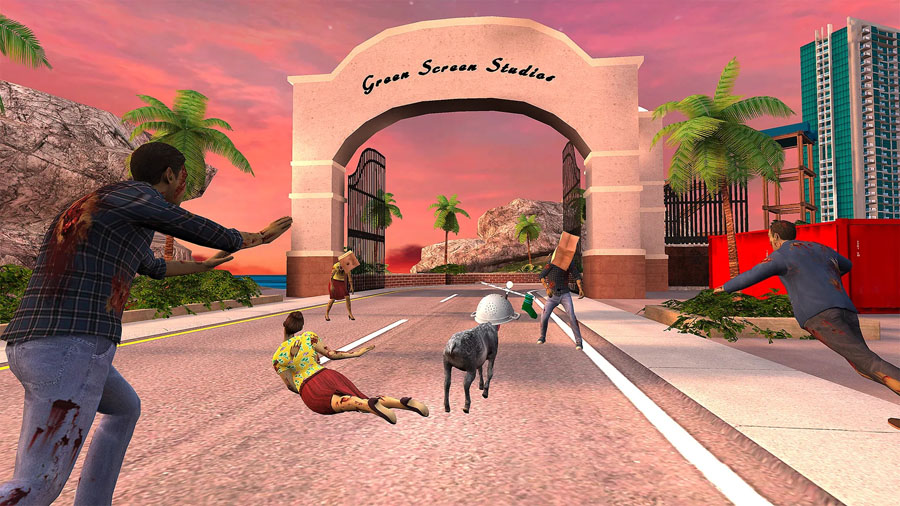 模拟山羊僵尸版下载中文版(Goat Simulator GoatZ)