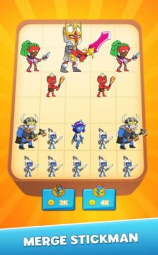 合并战争之王Merge Stickman