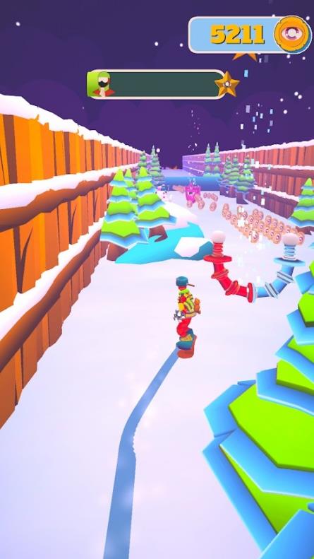 Snowdown(下雪滑雪板大师3D)