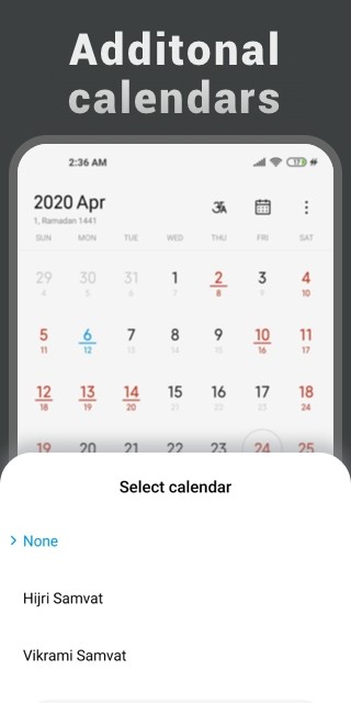 calendar小米日历apk提取版