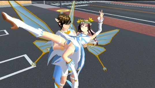 樱花校园模拟器精灵服装中文版(SAKURA SchoolSimulator)