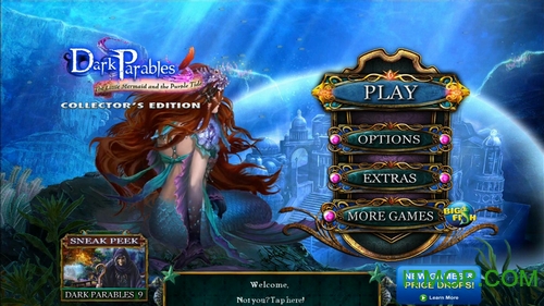黑暗寓言小美人鱼与紫色潮汐(Dark Parables: Mermaid)