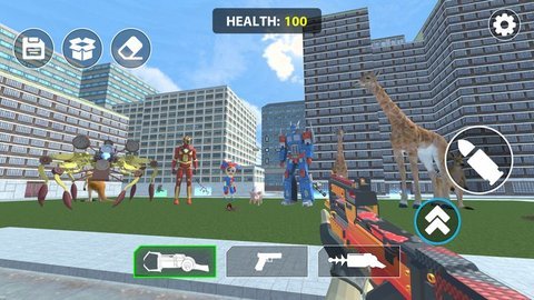 冰雪奇缘沙盒(FPS Sandbox Mod In Frozen)