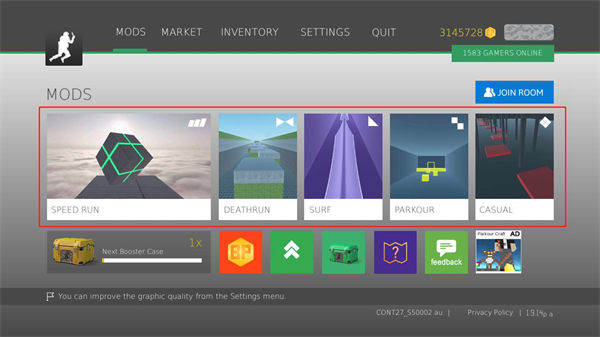 疯狂跳跃bhoppro无限速度高跳版 v1.9.24
