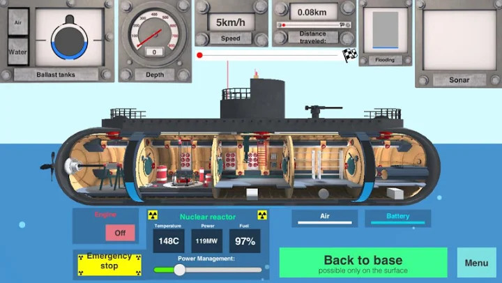 Nuclear Submarine inc(核潜艇模拟器汉化版)