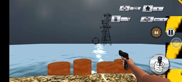 瓶子射击挑战游戏