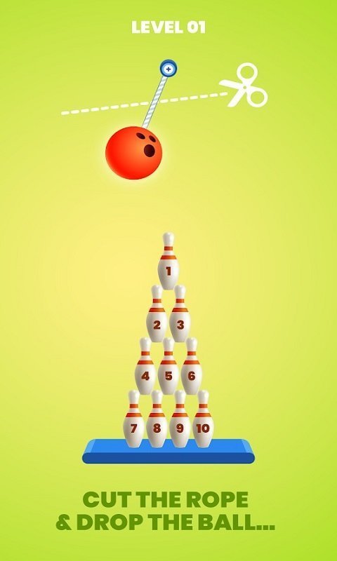 保龄球闯关Tricky Bowling