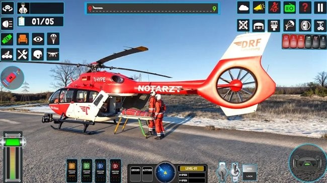 救援直升机游戏(Rescue Helicopter Game 2025)