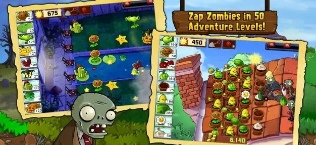 植物大战僵尸江南国际版中文版(plants vs zombies free)