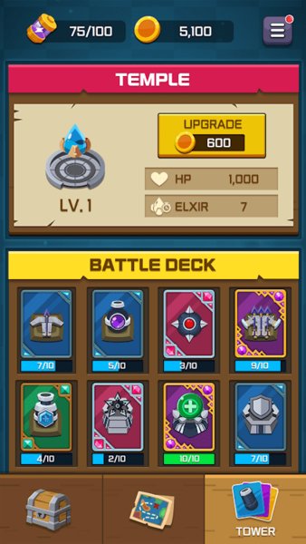 TempleMergeDefense