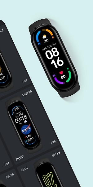 小米手环6表盘商店Mi Band 6 Watch Faces