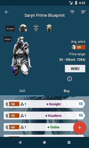 market of warframe中文版(星际战甲交易市场)