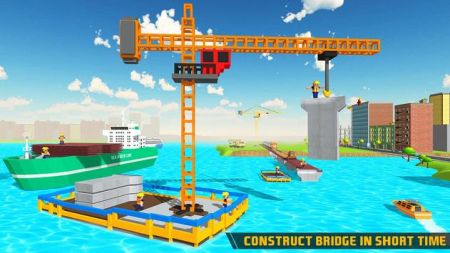 水路火车轨道建造者(River Road Train Track Builder)