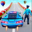 警车危险赛道驾驶