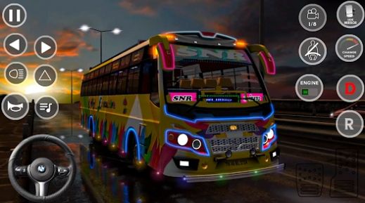公共旅游巴士城市(Public Tourist Bus City Games)