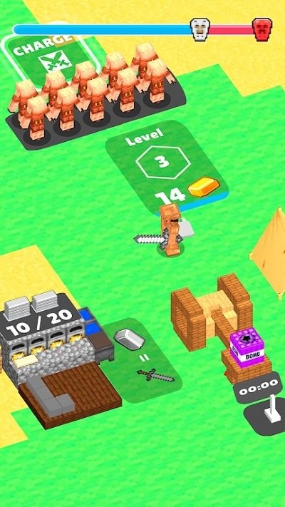 锻造指挥官采矿与建造游戏(craft commander)