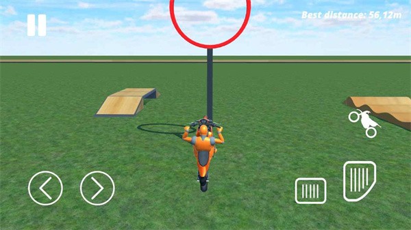 摩托物理下山模拟器