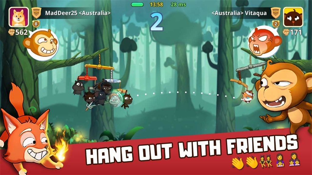 小动物冲突弹弓之战(Critter Clash)