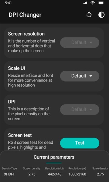 手机屏幕分辨率修改器