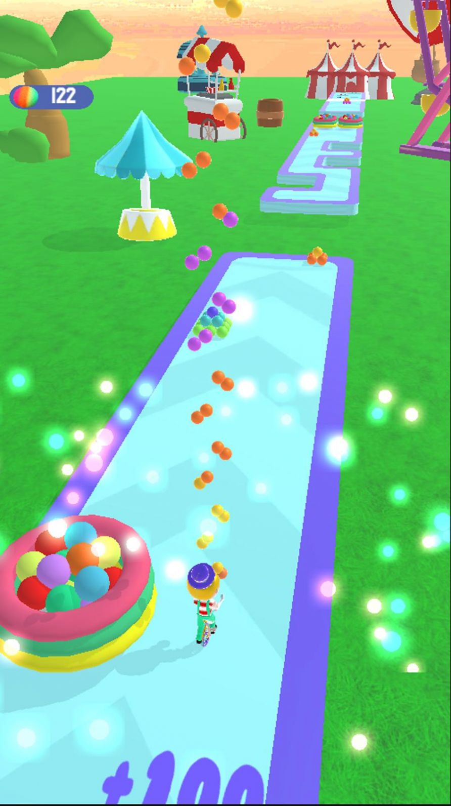 杂耍障碍跑(Juggling Run)