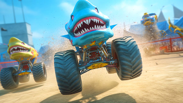 肌肉怪物卡车特技(MuscleMonsterTruckStuntGames)