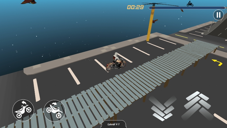 自行车高空行驶（Bike Sky Stunt）