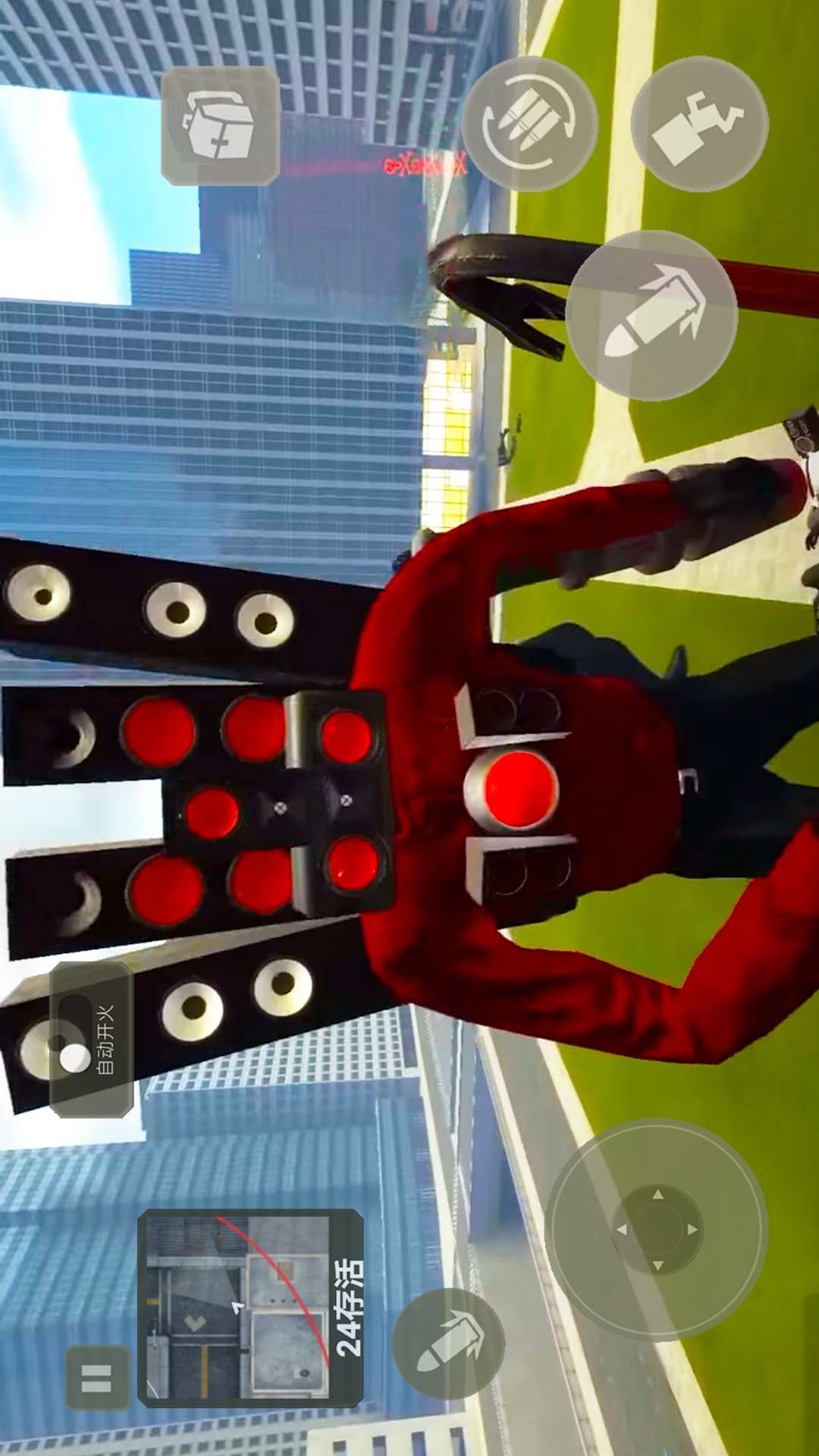 马桶人对战音响人