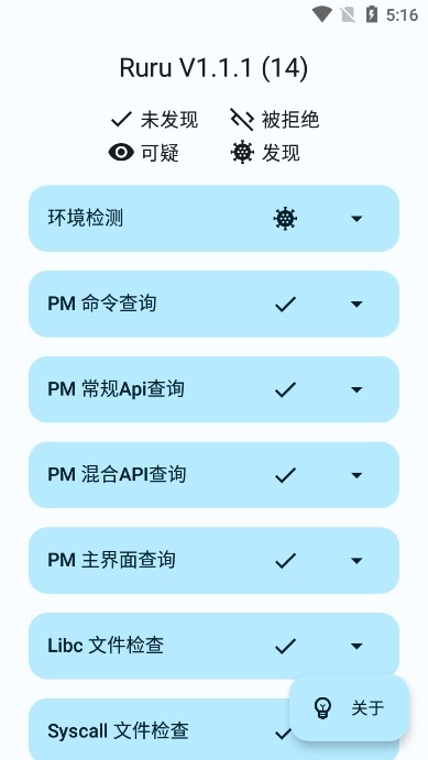 Ruru检测器 安卓最新版v1.1.1