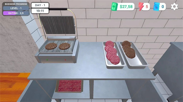 我的汉堡店模拟器中文版 我的汉堡店模拟器中文版