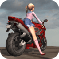 摩托车的女孩Motorcycle Girl