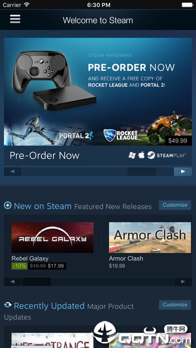 蒸汽平台steam手机版