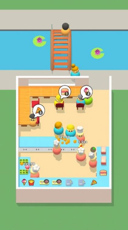 咖啡站模拟手机