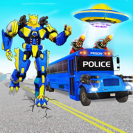 警车机器人汽车(PolicePrisonBusRobotGame)